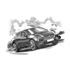 Jaguar I Pace Personalised Portrait in Black & White - RJ1088BW
